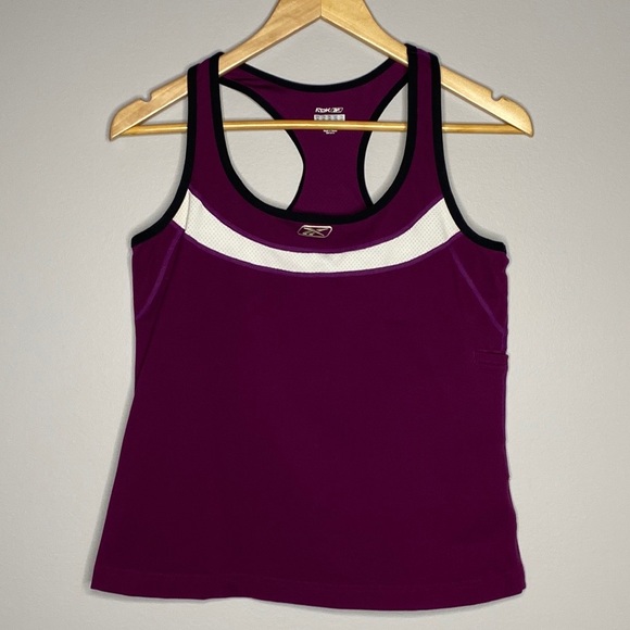 Reebok Ladies Womens Running Workout Yoga Tank‎ Bra Top - Picture 1 of 6